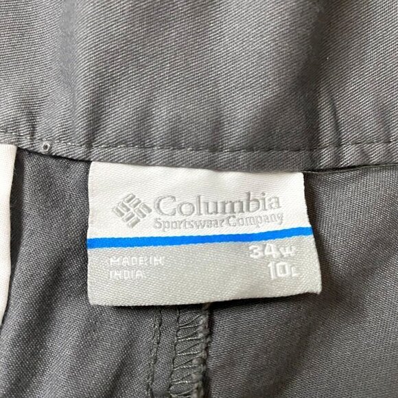Columbia Washed‎ Out Short, Cotton, Classic Fit Grey Gorpcore Men's Size 34w 10L - Picture 5 of 9